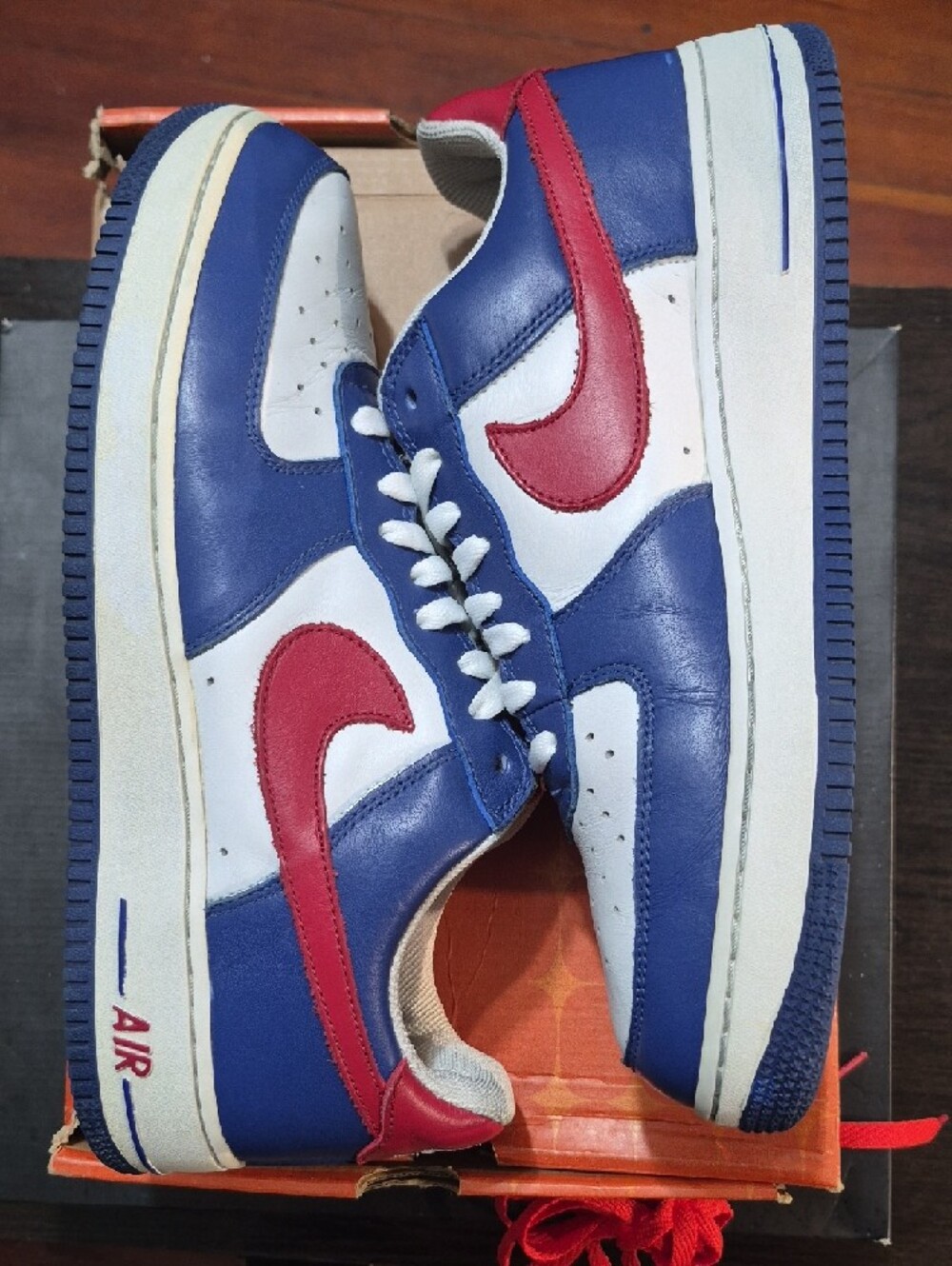 Nike Air Force 1 Low "Independence Day" (2004) Mens 11 EUC - Picture 7 of 12